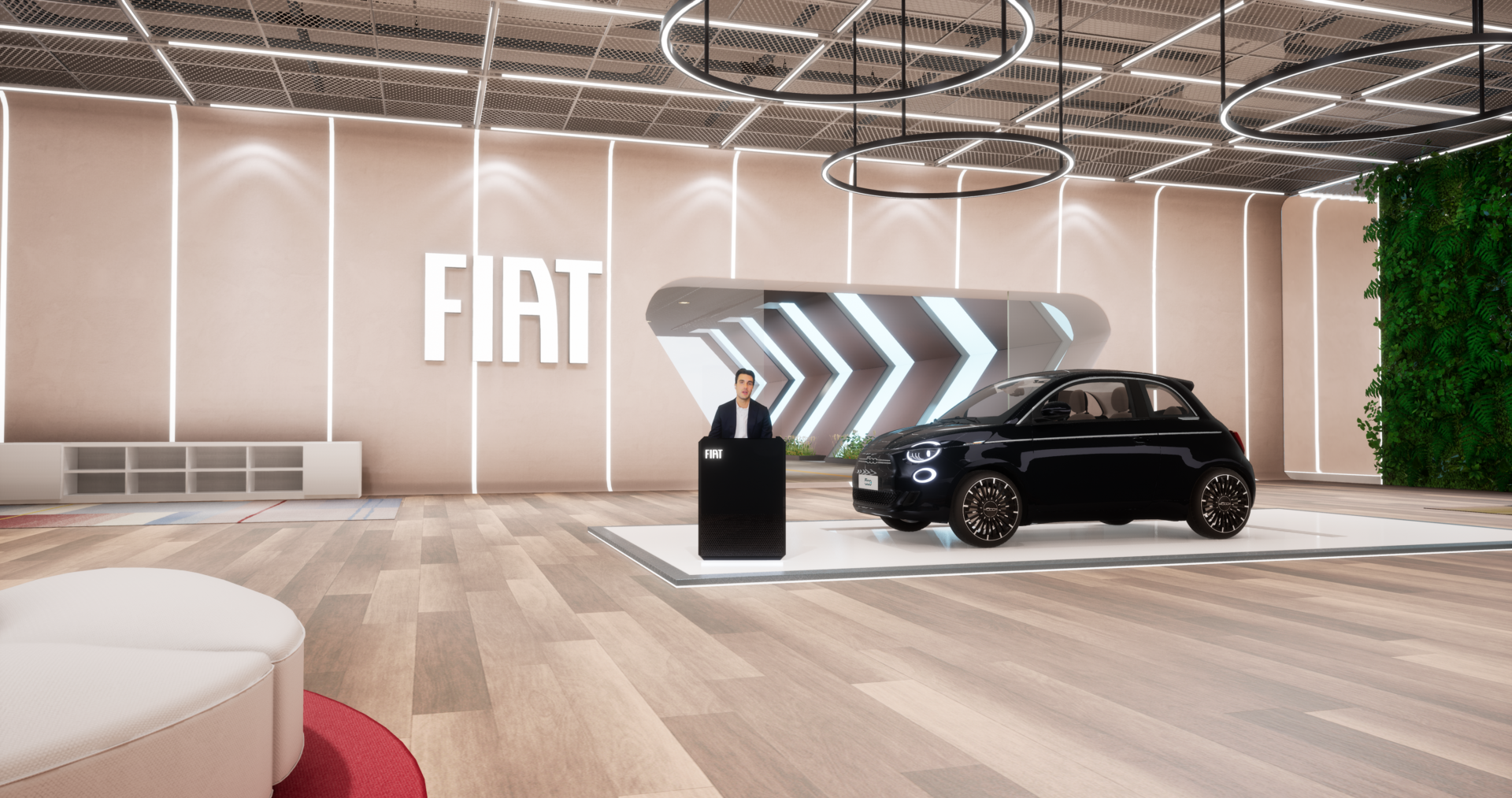 Primul showroom auto din Metavers - Fiat Metaverse Store