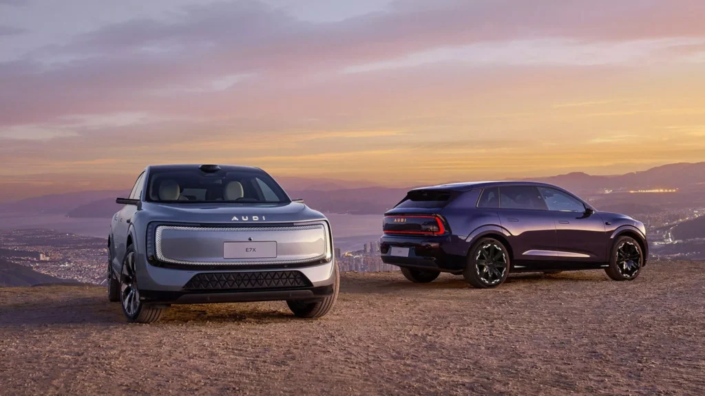 Brandul chinezesc AUDI a lansat oficial noul său SUV electric E7X