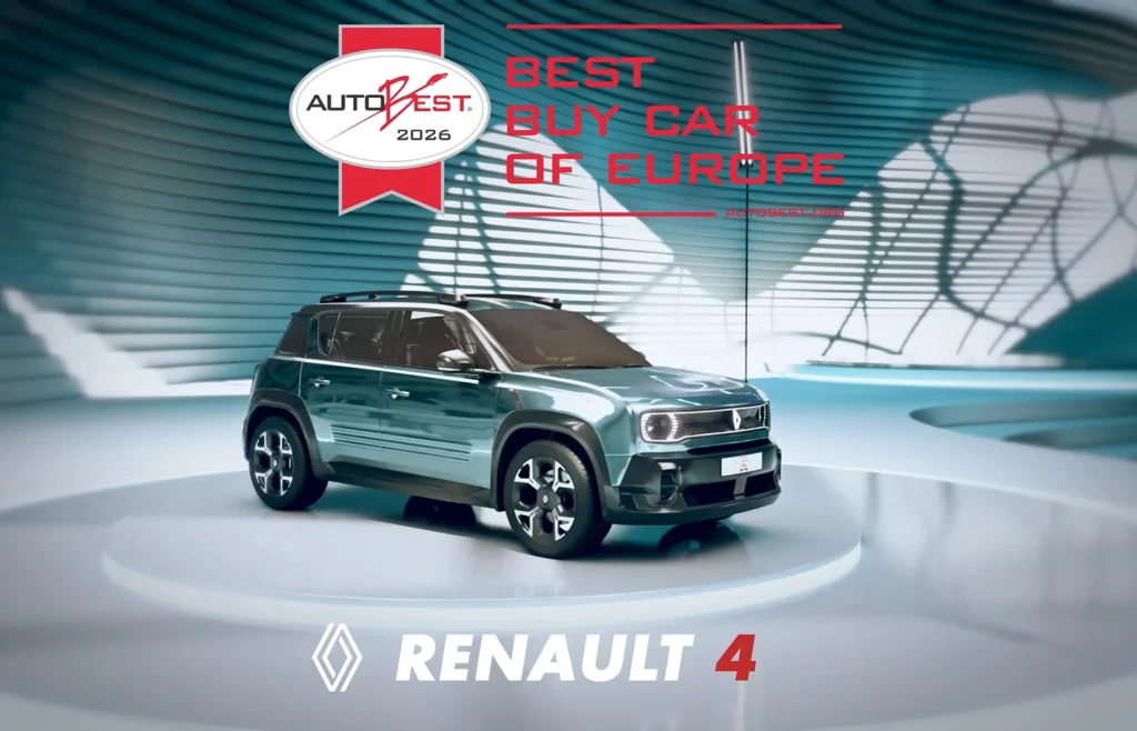 AUTOBEST CONQUEST Renault 4 BEST Buy Car of Europe 2026